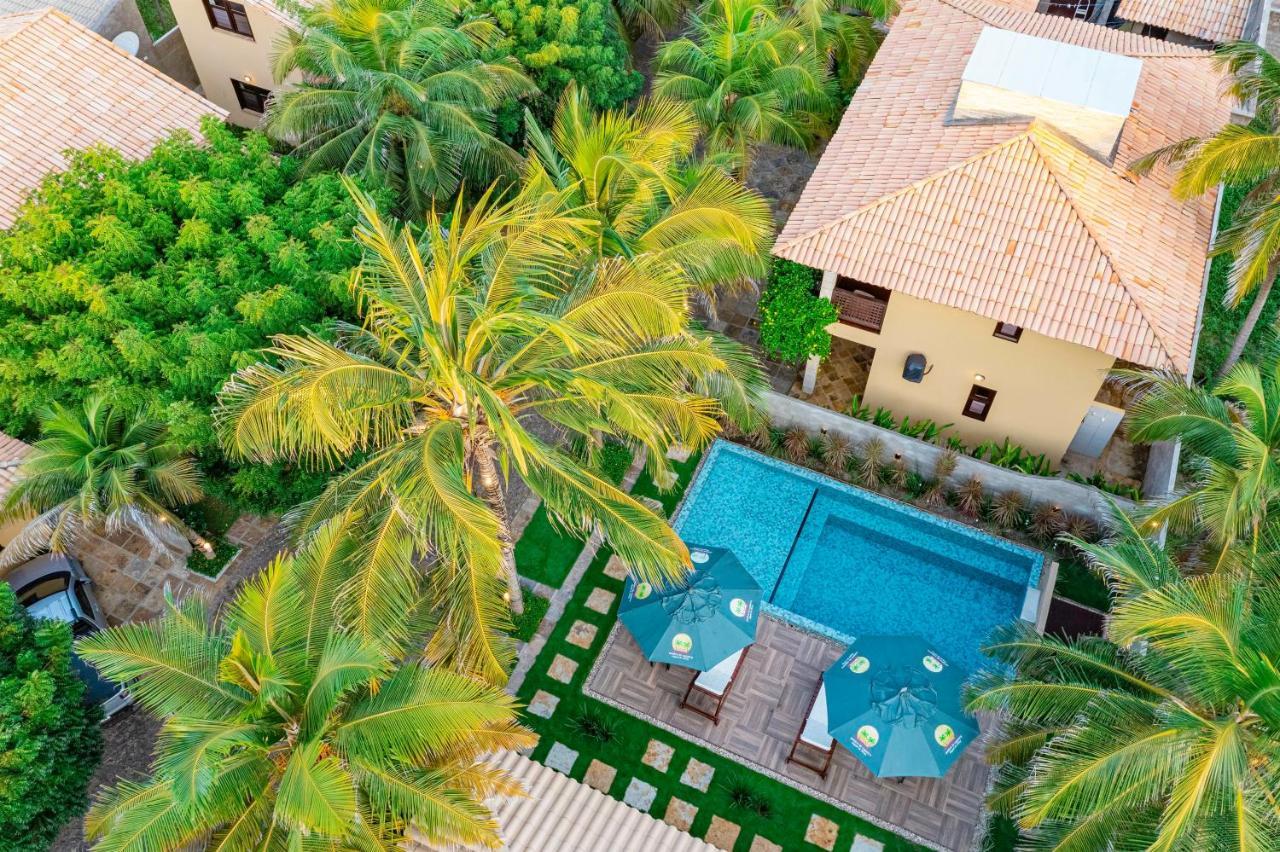 Sombra Do Coqueiro Villas - 150M Da Praia Luis Correia Ngoại thất bức ảnh