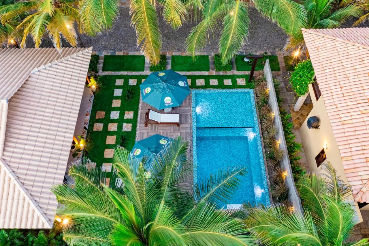 Sombra Do Coqueiro Villas - 150M Da Praia Luis Correia Ngoại thất bức ảnh
