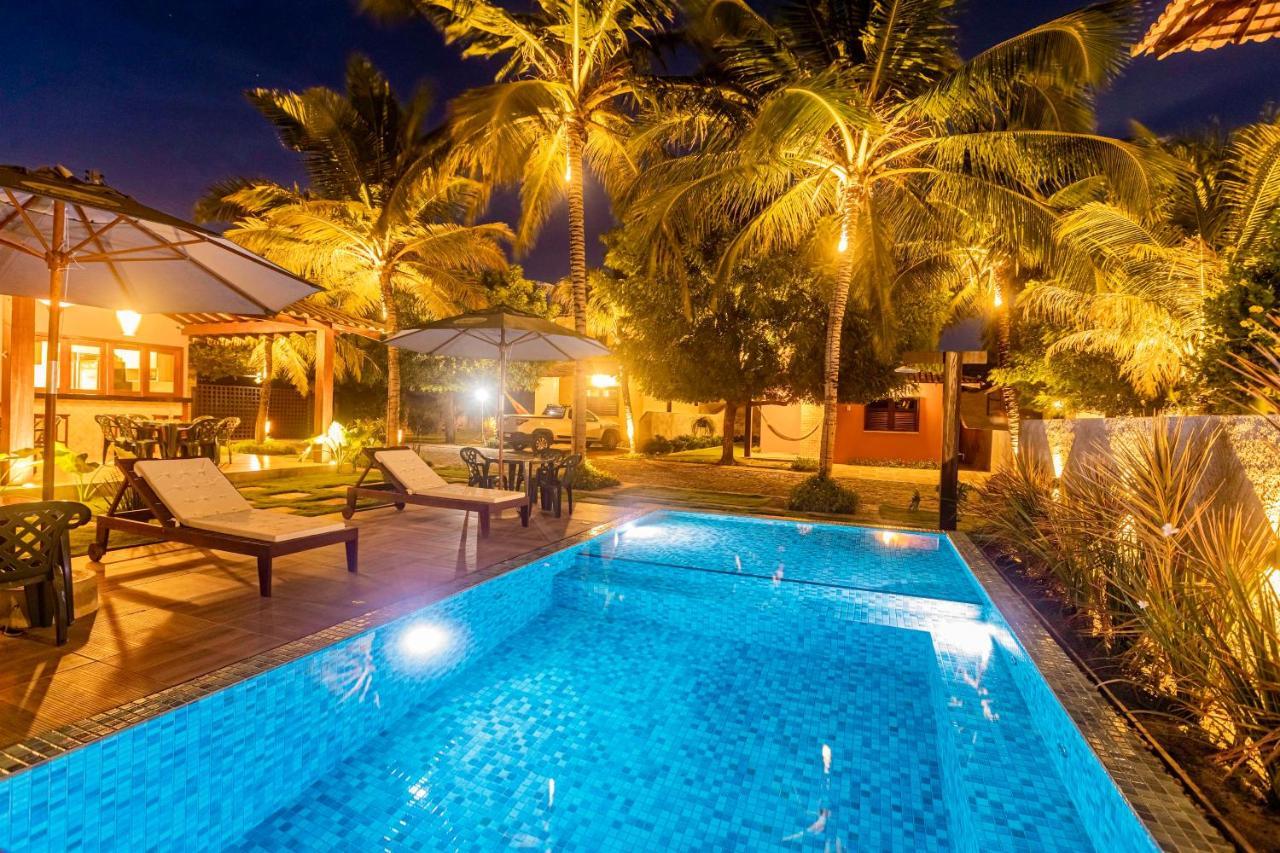Sombra Do Coqueiro Villas - 150M Da Praia Luis Correia Ngoại thất bức ảnh